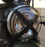Protection de phare en forme de X Ducati
