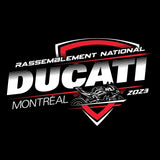 T-SHIRT - RASSEMBLEMENT NATIONAL DUCATI MONTRÉAL 2023