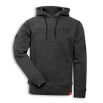 SWEATSHIRT LOGO HOODIE GRIS ANTHRACITE DUCATI